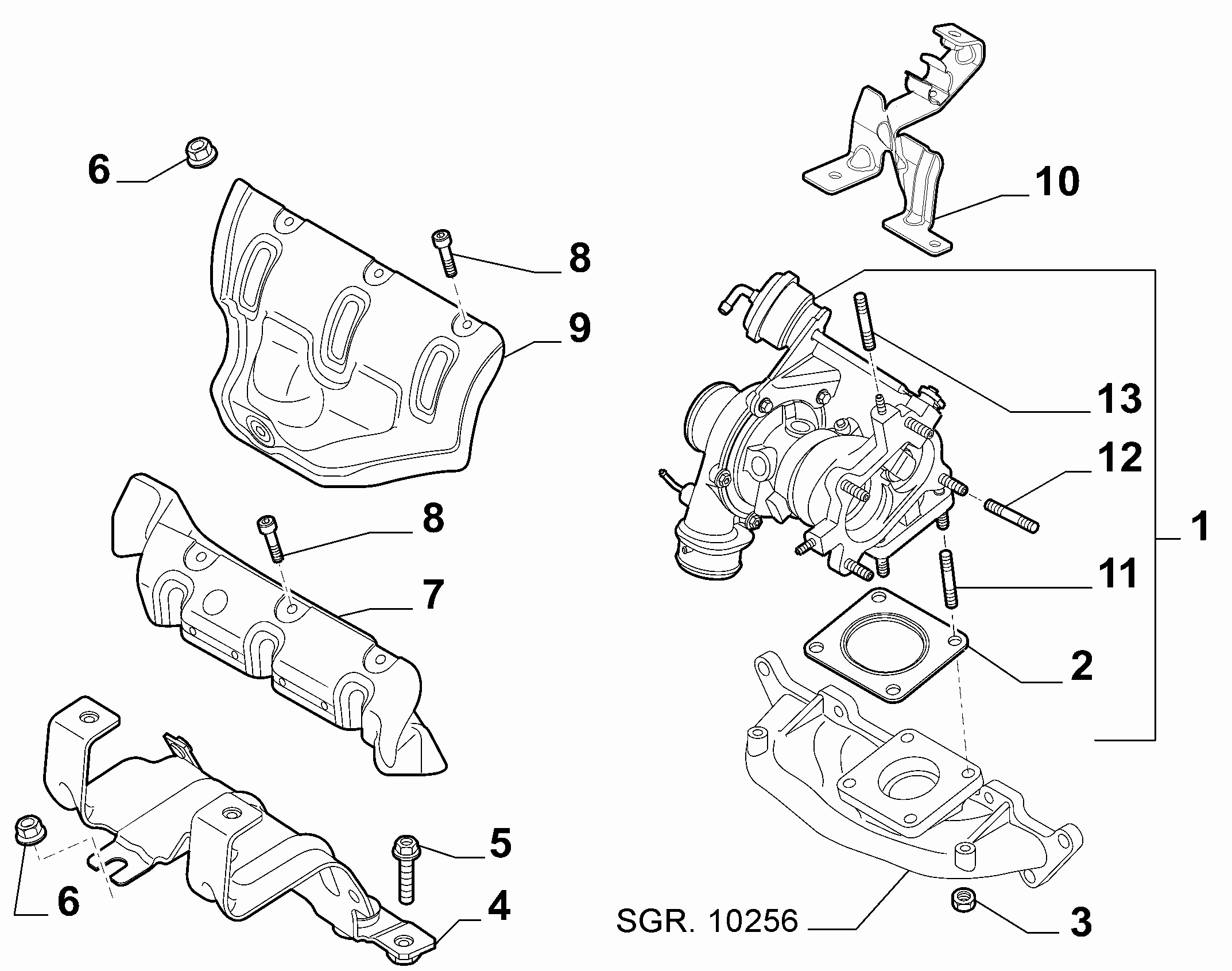 FIAT 71724555 - Turbocompressore, Sovralimentazione autozon.pro