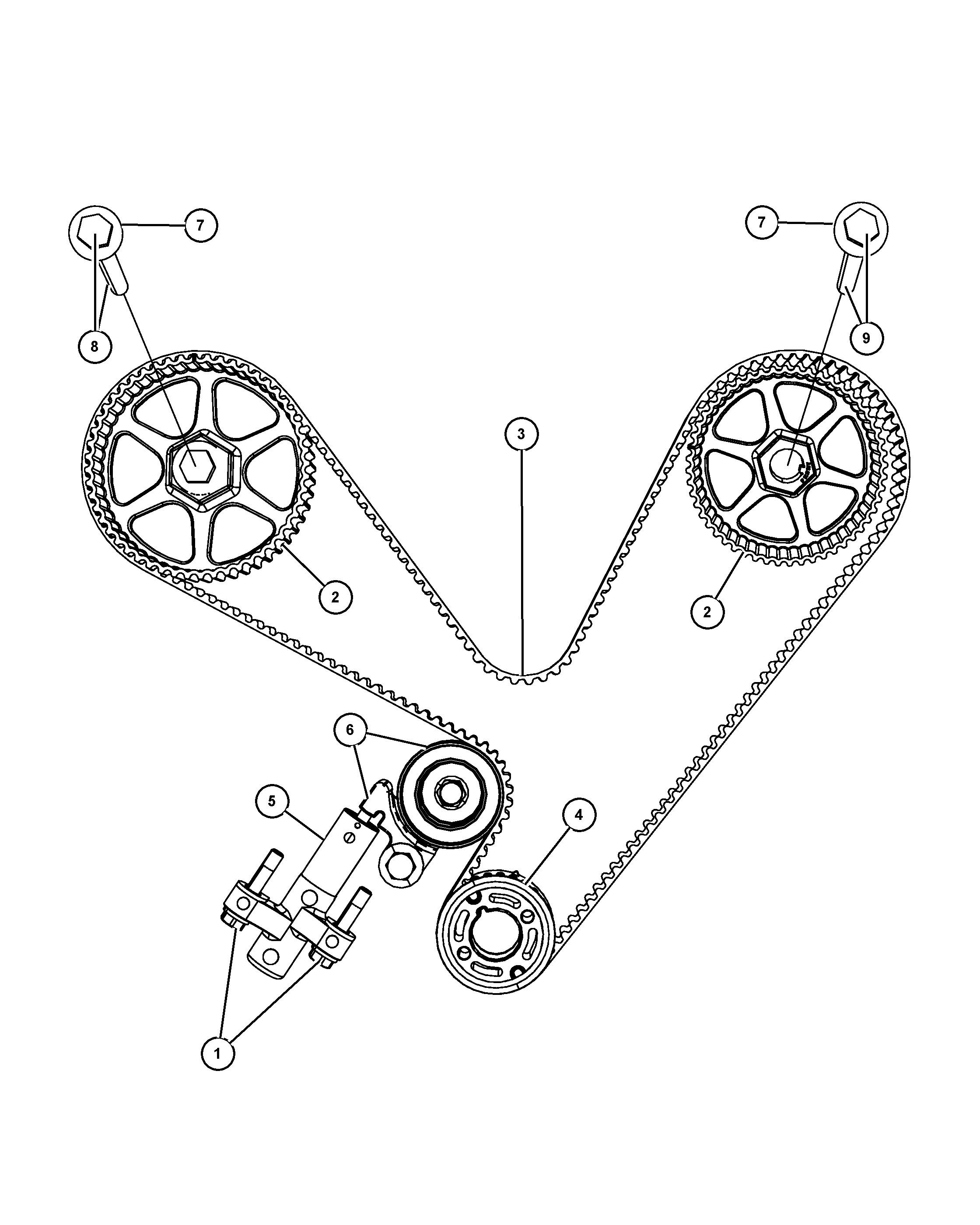 Chrysler 4792 353 - Cinghia dentata autozon.pro