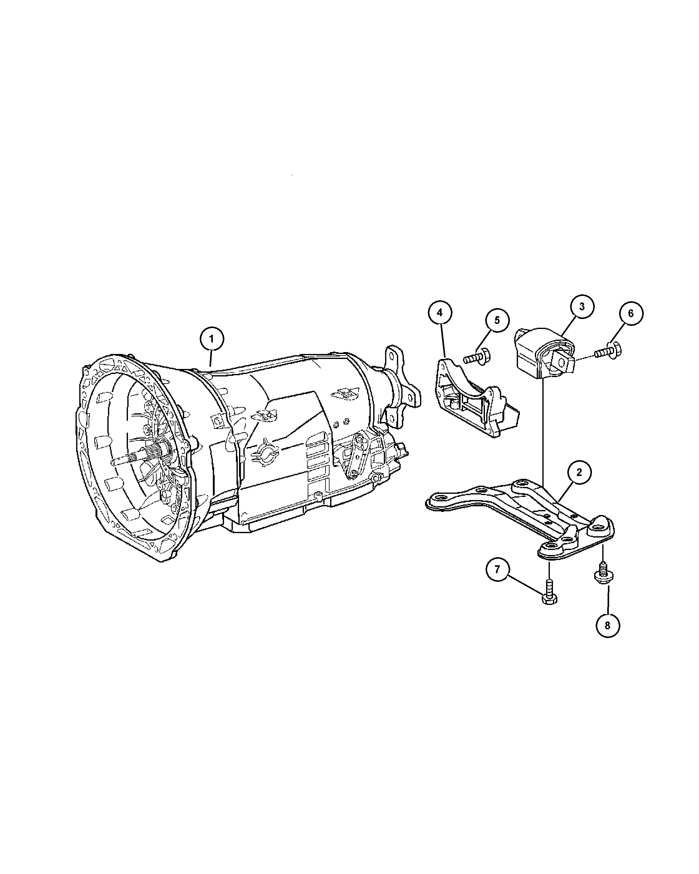 Chrysler 5101 457AA - Supporto, Cambio autozon.pro