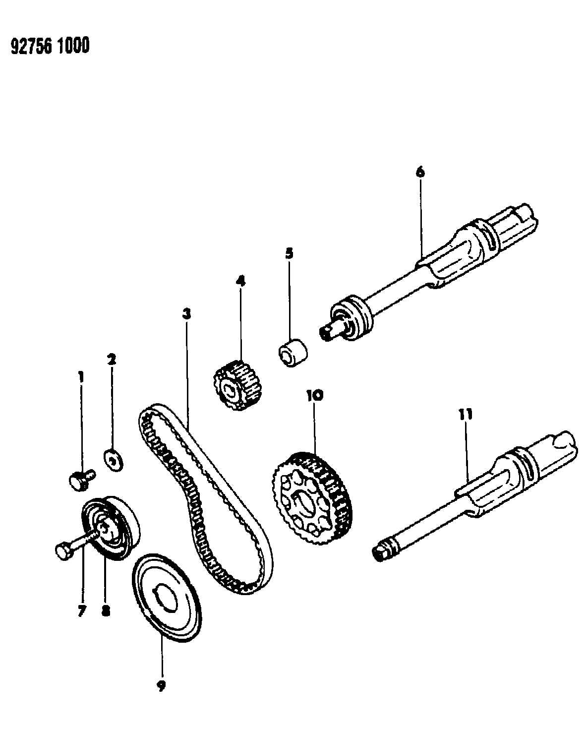 Mitsubishi MD04 0754 - Rullo tenditore, Cinghia dentata autozon.pro