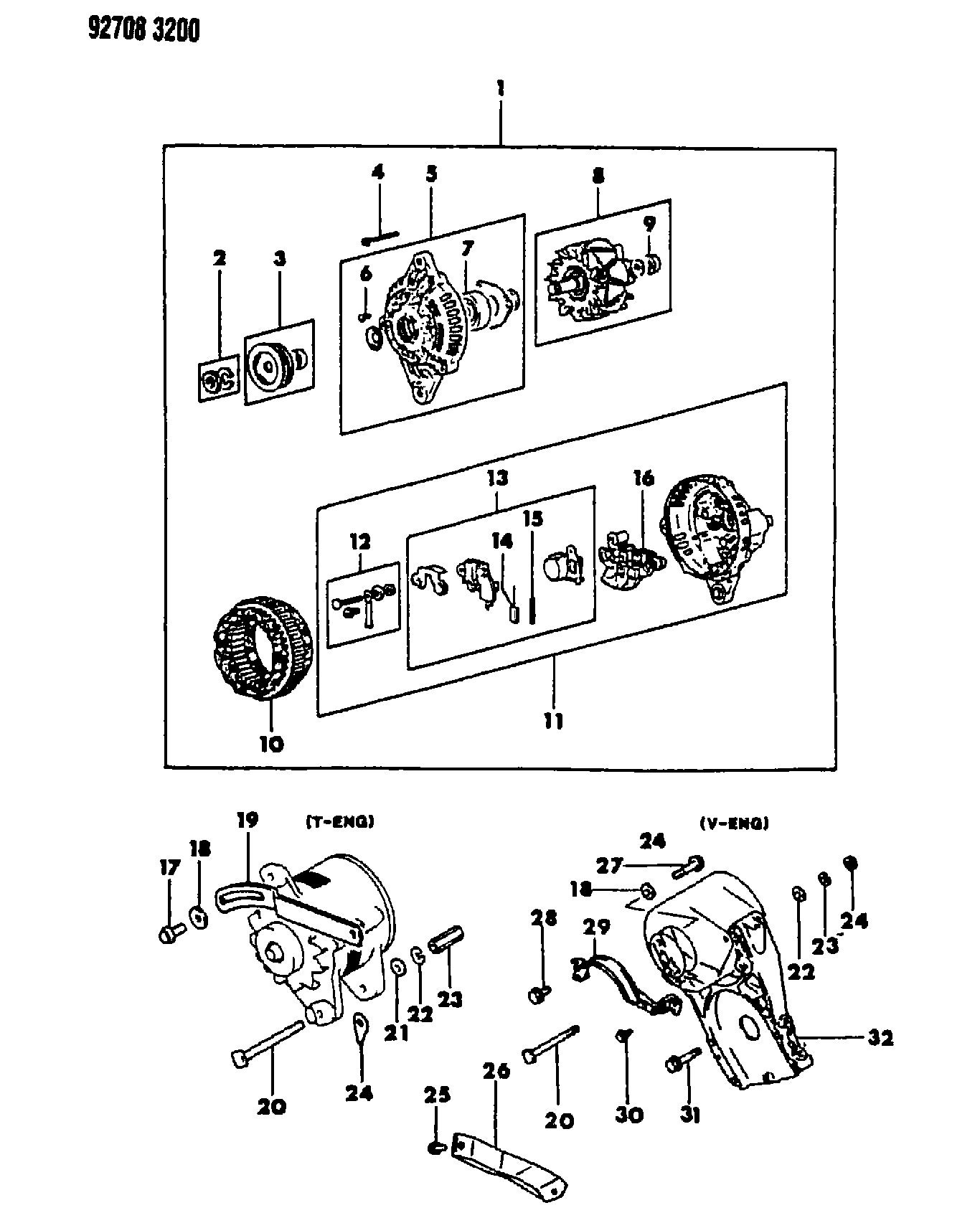 Mitsubishi MD61 1432 - Regolatore alternatore autozon.pro