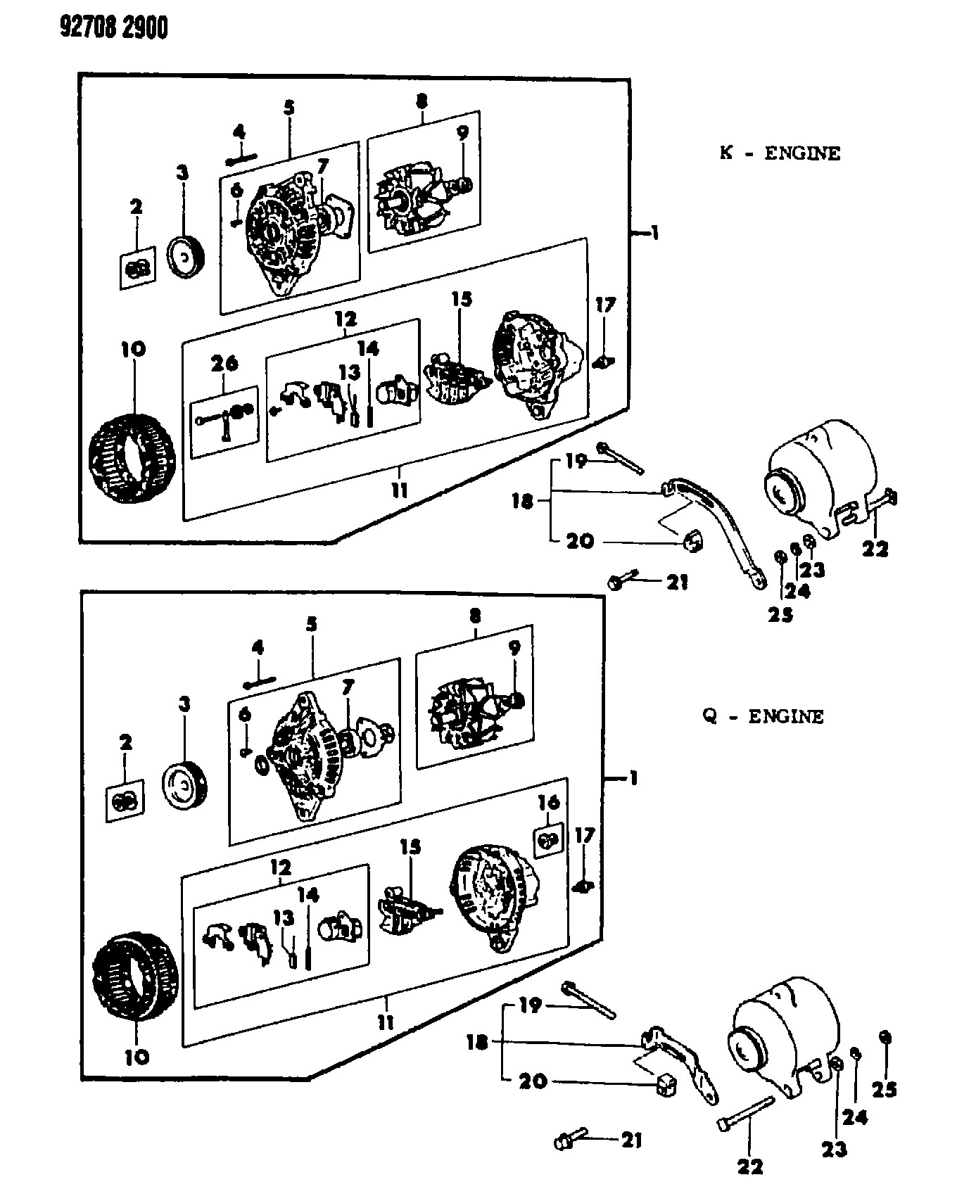 Mitsubishi MD 189659 - Alternatore autozon.pro