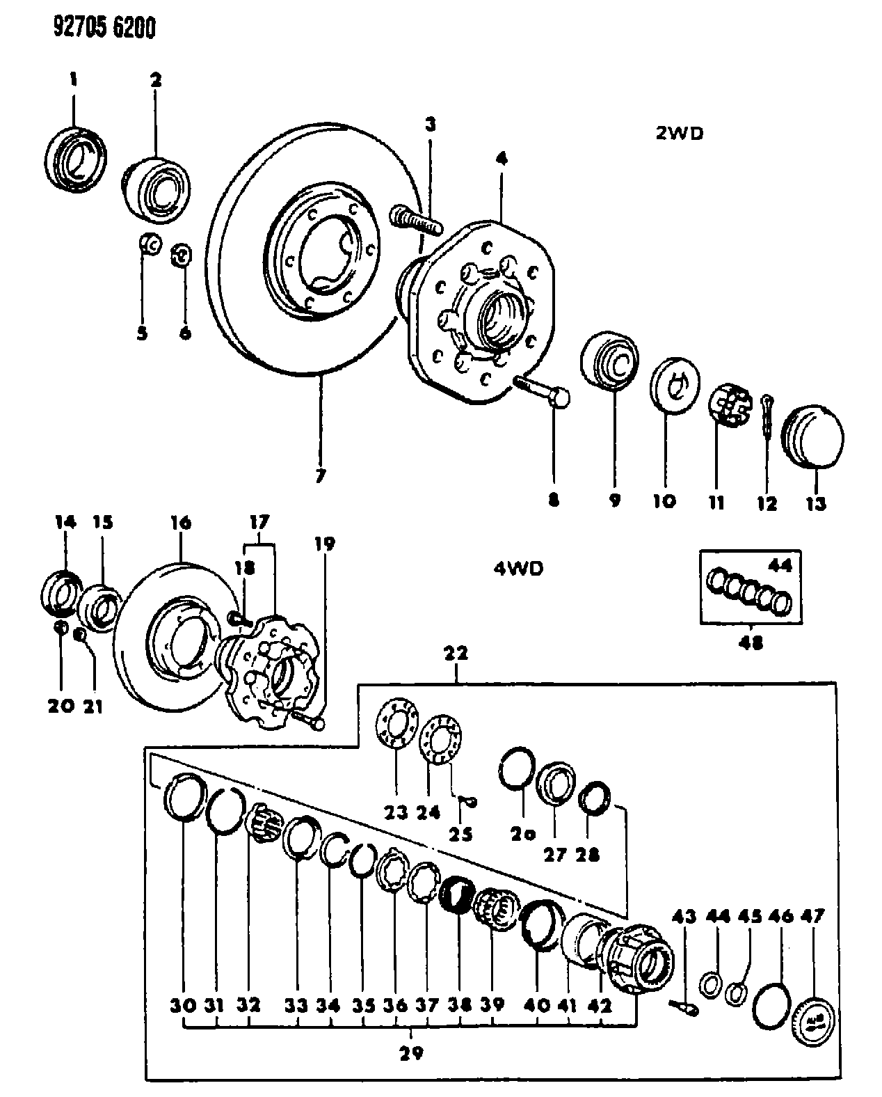 Mitsubishi MB09 2749 - Kit cuscinetto ruota autozon.pro