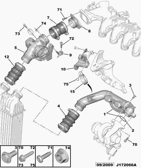 CITROËN/PEUGEOT 0382 GW - Flessibile aria alimentazione autozon.pro