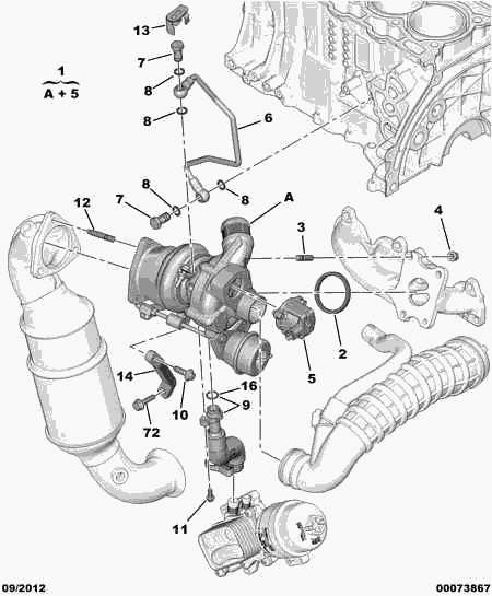 CITROËN/PEUGEOT 0375N7* - Turbocompressore, Sovralimentazione autozon.pro