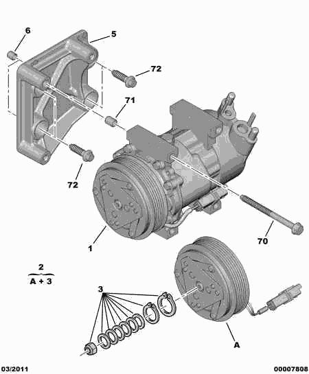 Suzuki 6453 LF - Compressore, Climatizzatore autozon.pro