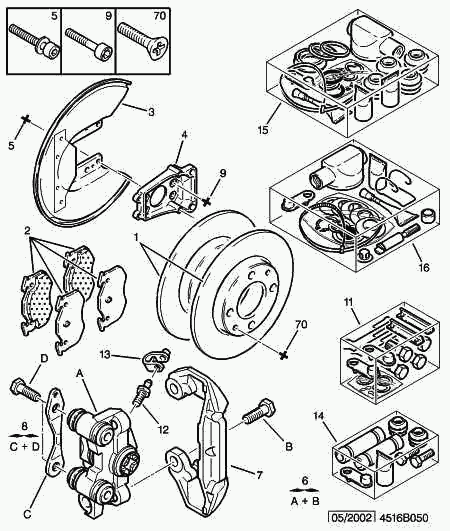 CITROËN 4252 74 - Kit pastiglie freno, Freno a disco autozon.pro