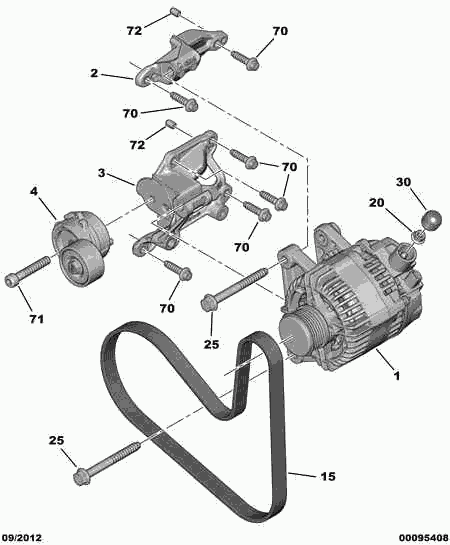 DS 96 758 744 80 - Cinghia Poly-V autozon.pro