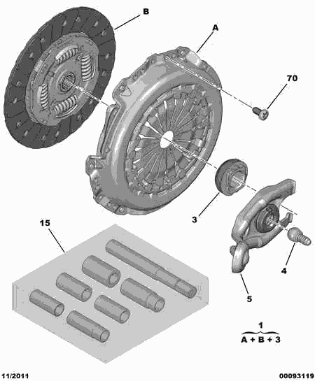 PEUGEOT 16 078 704 80 - Kit frizione autozon.pro