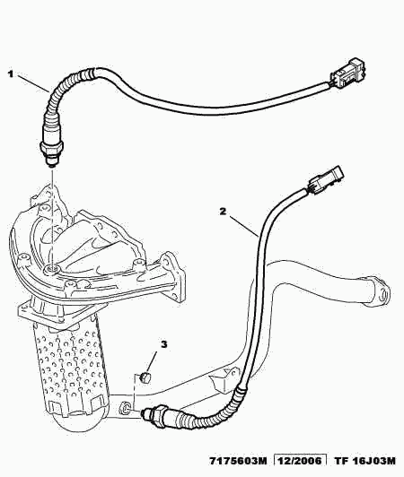 Peugeot Motorcycles 1628 KN - Sonda lambda autozon.pro