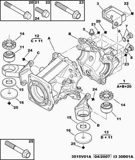 CITROEN 3017 08 - PLUG SEAL autozon.pro