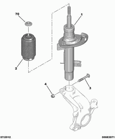 NISSAN 5202 GW - Ammortizzatore autozon.pro