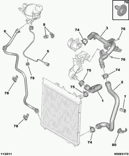 PEUGEOT (DF-PSA) 6997 42 - Lampadina, Luce guida diurna autozon.pro