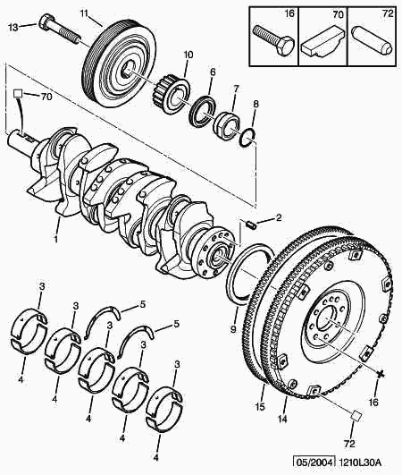 PEUGEOT 0515.R7 - Puleggia cinghia, Albero a gomiti autozon.pro