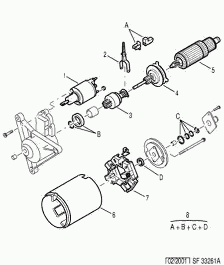 VW 5835 B0 - Pignone, Motorino d'avviamento autozon.pro