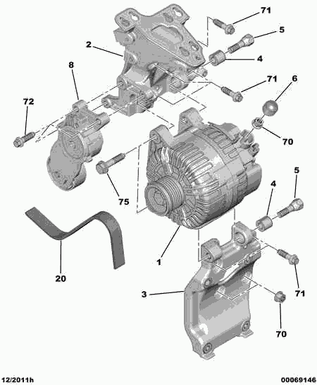 CITROËN/PEUGEOT 5705 AX - Alternatore autozon.pro