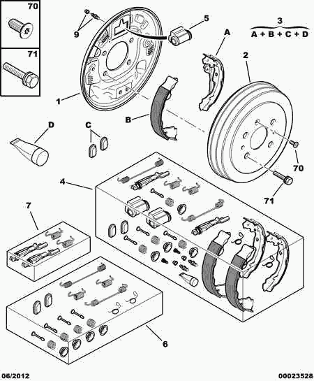 Opel 4247 48 - BRAKE DRUM autozon.pro