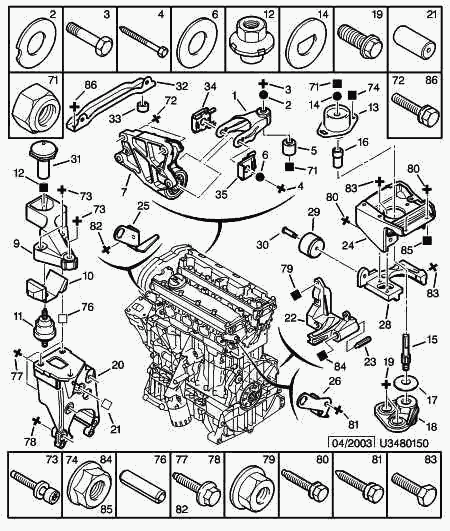 CITROËN/PEUGEOT 1844 77 - Sospensione, Motore autozon.pro