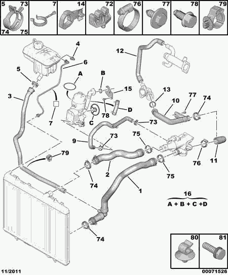 FORD 1323 JG - Flessibile radiatore autozon.pro