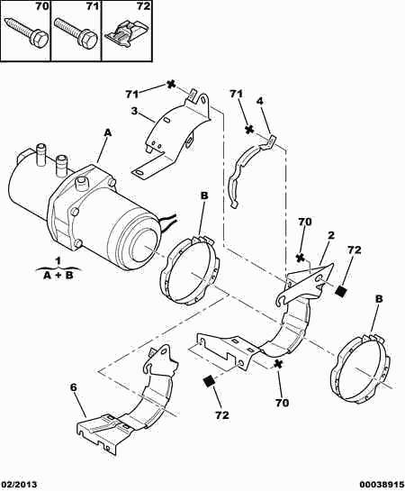 CITROËN 4007.1E - Pompa idraulica, Sterzo autozon.pro