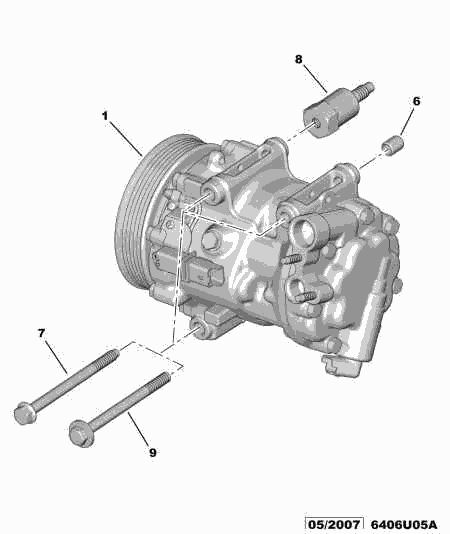 PEUGEOT 6453.XE - Compressore, Climatizzatore autozon.pro