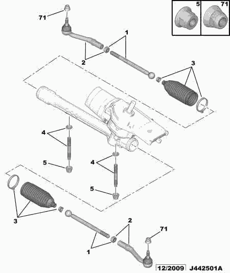 DS 3812 F6 - Giunto assiale, Asta trasversale autozon.pro