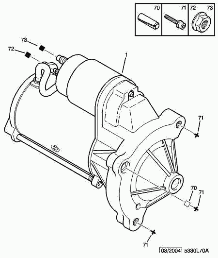 CITROËN/PEUGEOT 5802.Z5 - Motorino d'avviamento autozon.pro