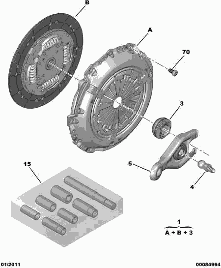 CITROËN 2052.Z0 - Kit frizione autozon.pro