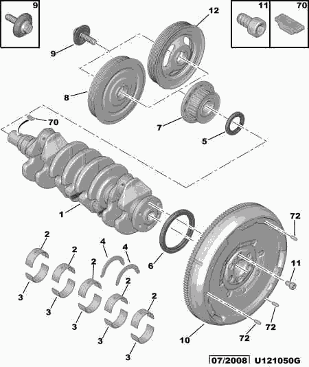 CITROËN 0532.R7 - Kit frizione autozon.pro