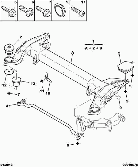 NATIONAL 5122 50 - VIBRATE WEIGHT autozon.pro