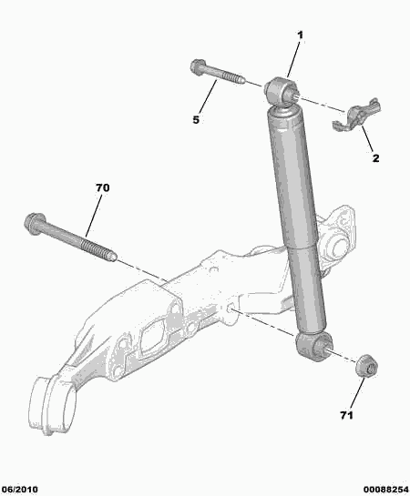 CITROËN 5206 CY - Ammortizzatore autozon.pro