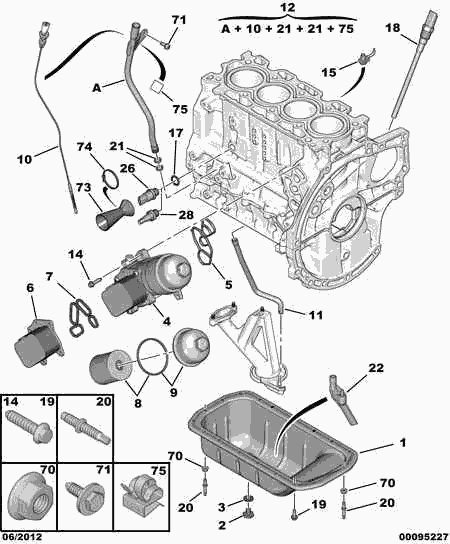 Volvo 1103 N9 - Radiatore olio, Olio motore autozon.pro