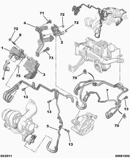 CITROËN 1618.QH - Convertitore pressione, Controllo gas scarico autozon.pro