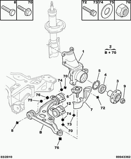 FIAT 3326 63 - Kit cuscinetto ruota autozon.pro