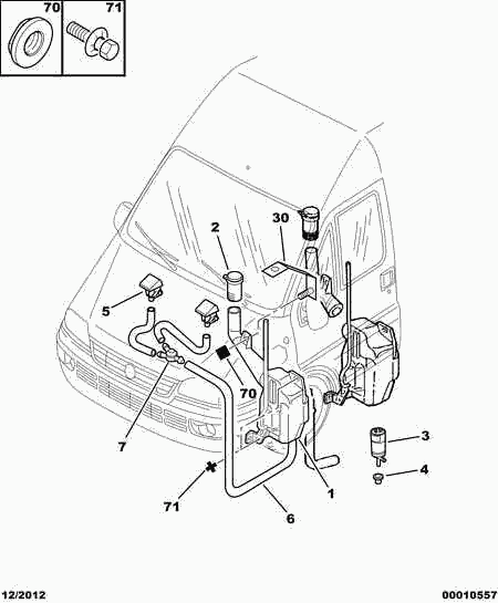 MAHLE 6.434.88 - WINDOW WASH PUMP SEAL autozon.pro