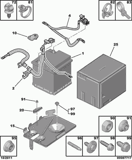 CITROËN 5600 TC - Batteria avviamento autozon.pro