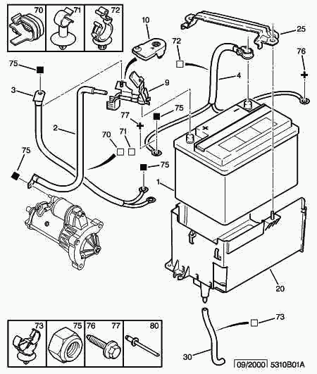 CITROËN/PEUGEOT 5600 QN - 12V STARTING BATTERY autozon.pro