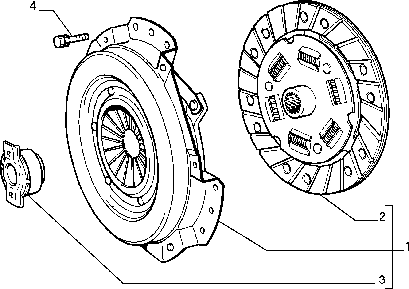 FIAT / LANCIA 71741290 - Kit frizione autozon.pro