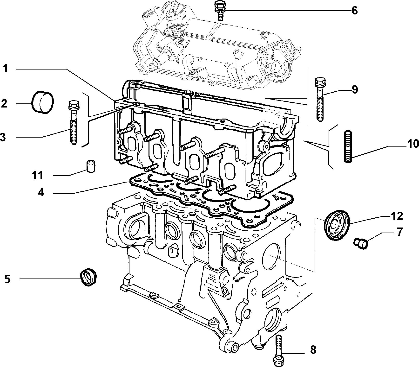 Lancia 55183371 - Guarnizione, Testata autozon.pro