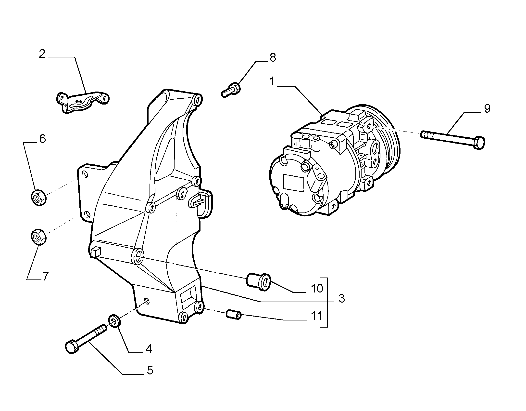 Alfa Romeo 551 9488 0 - Compressore, Climatizzatore autozon.pro