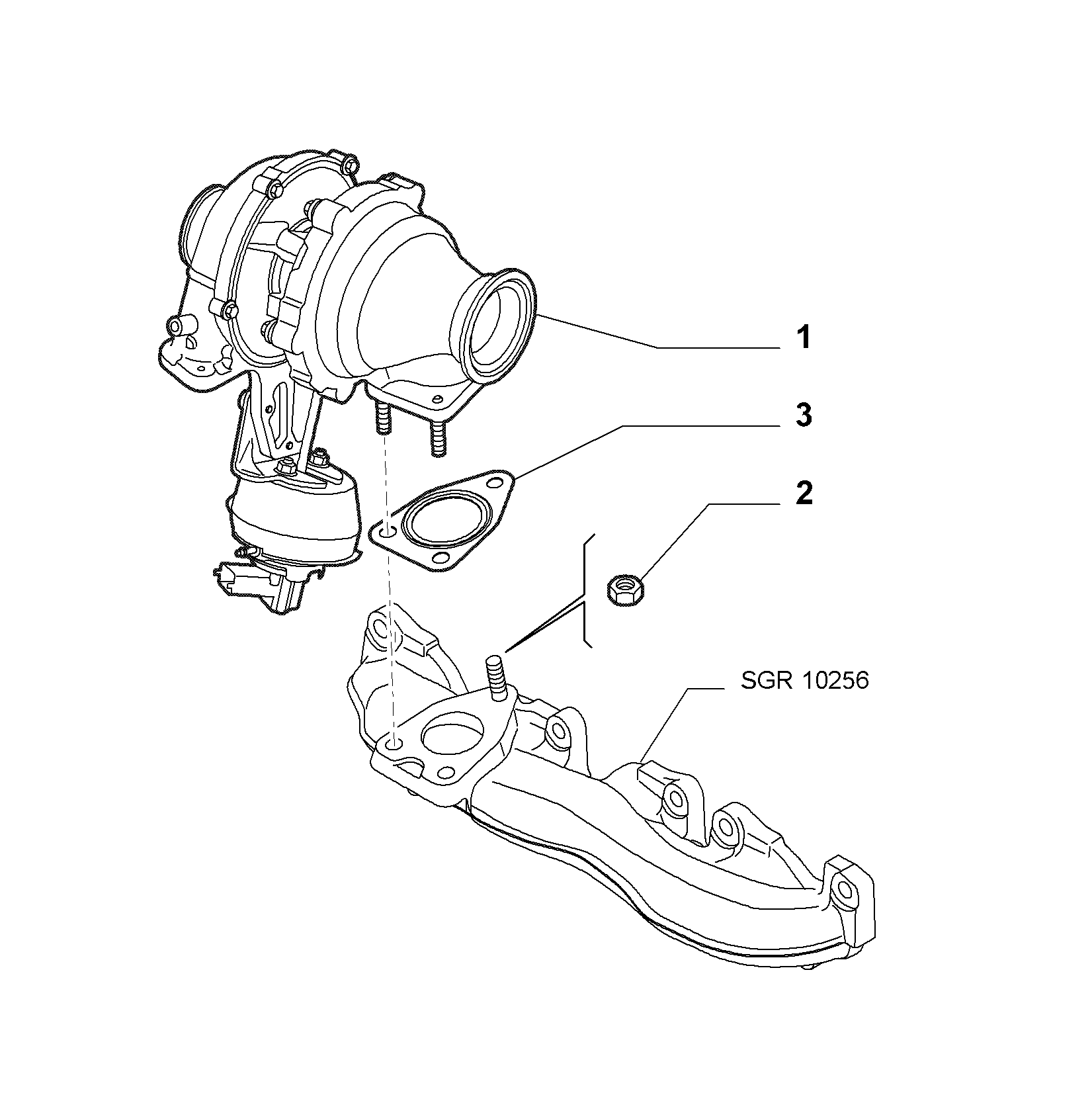 FIAT 55221457 - Turbocompressore, Sovralimentazione autozon.pro