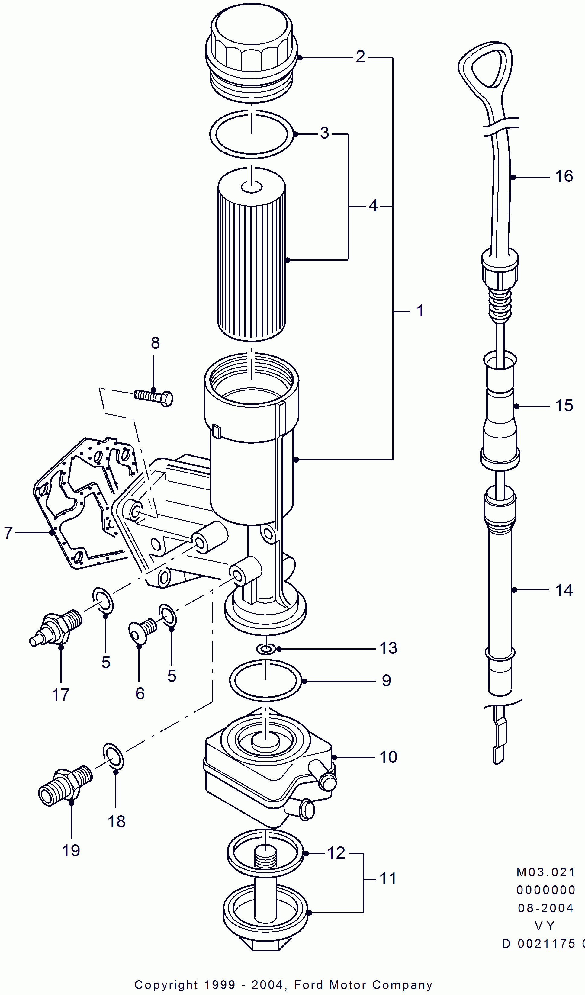 FORD 1461875 - Sensore, Pressione olio autozon.pro