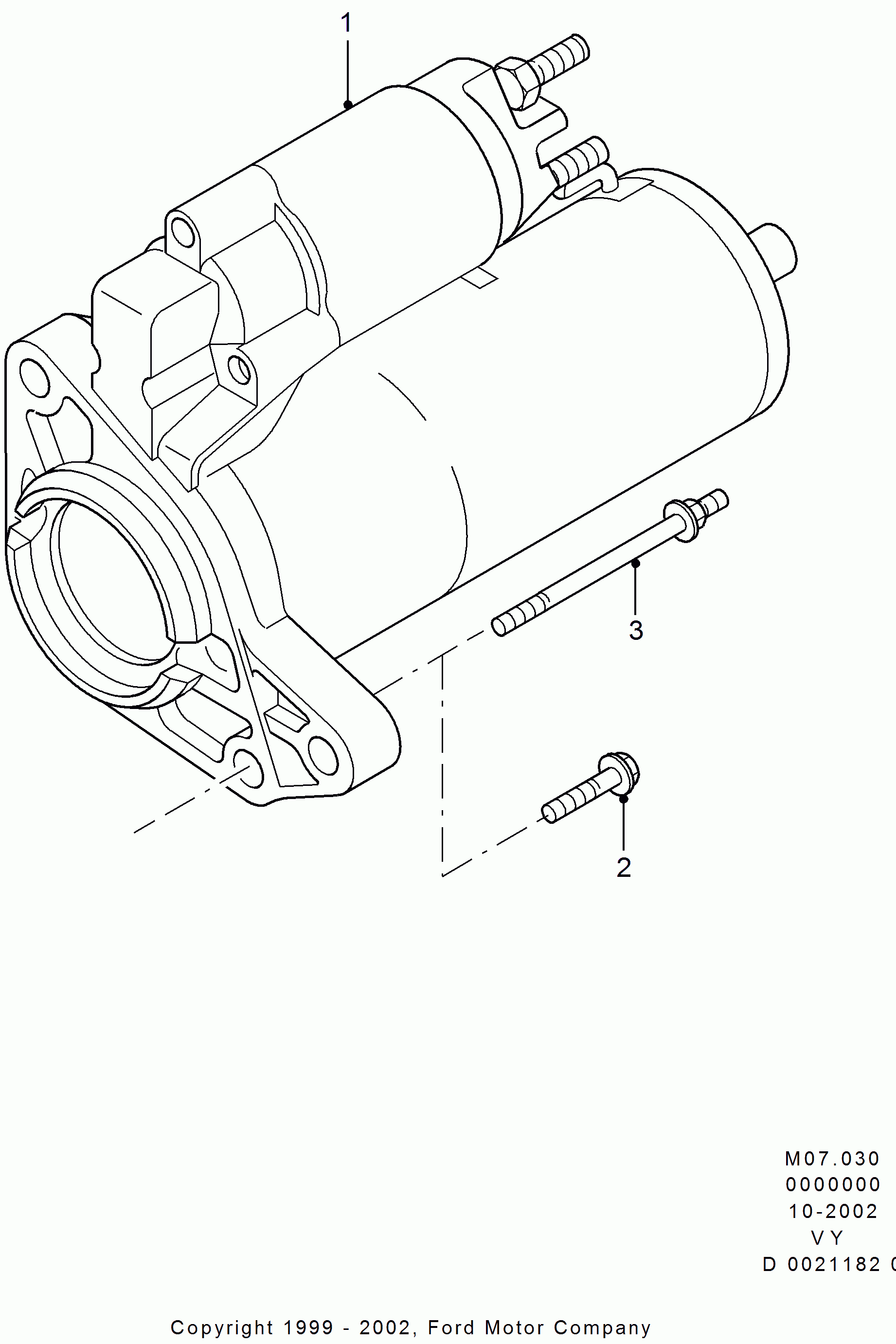 FORD 1 147 432 - Motorino d'avviamento autozon.pro