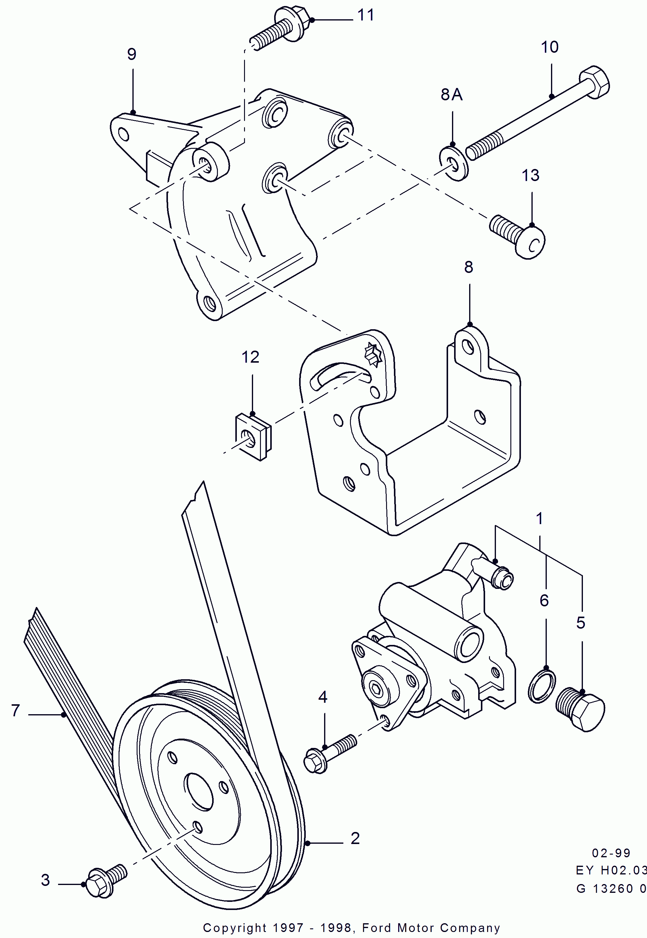 FORD 7120853 - Cinghia Poly-V autozon.pro