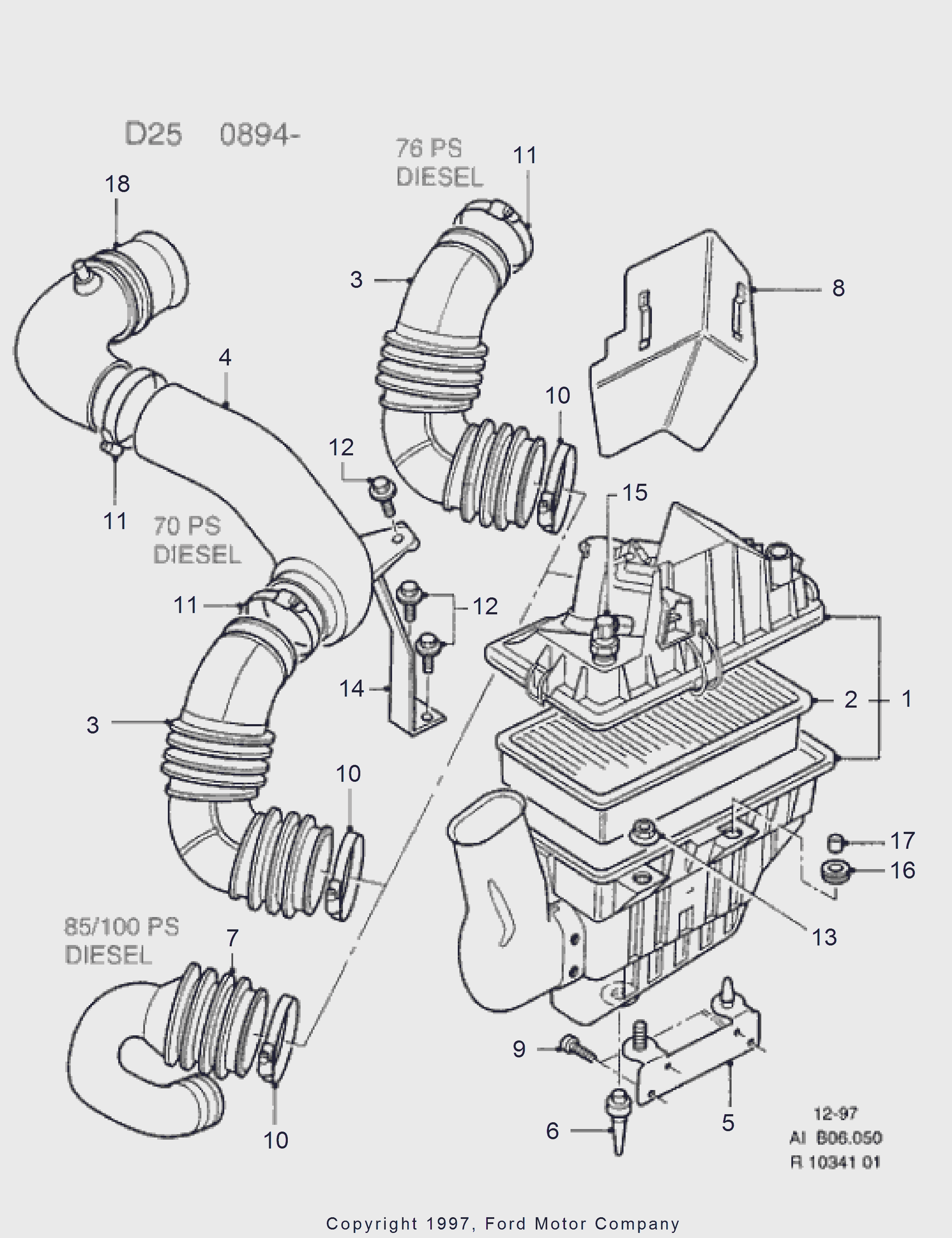 PEUGEOT 6610580 - Element Assy - Air Cleaner, 150 x 350MM, Long autozon.pro