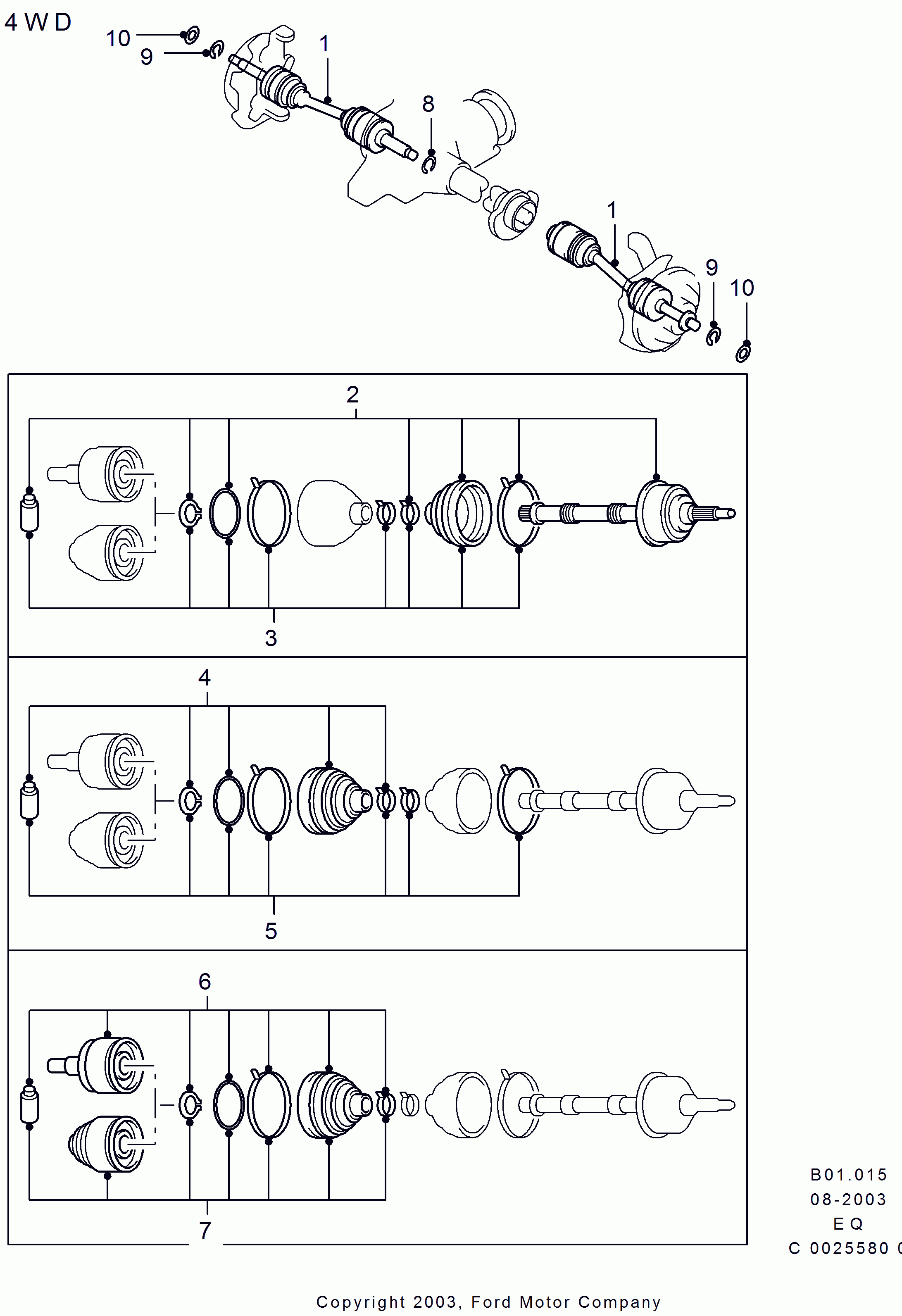 GEO 4575807 - Cuffia, Semiasse autozon.pro