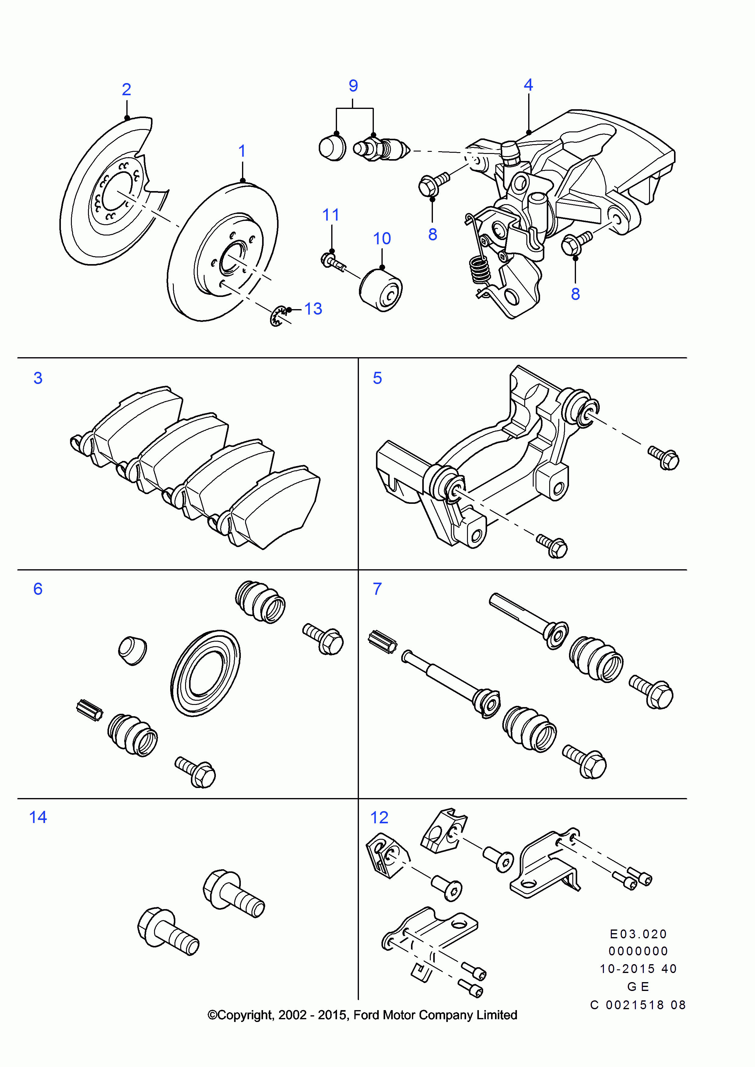 FORD 1676983 - Discofreno autozon.pro