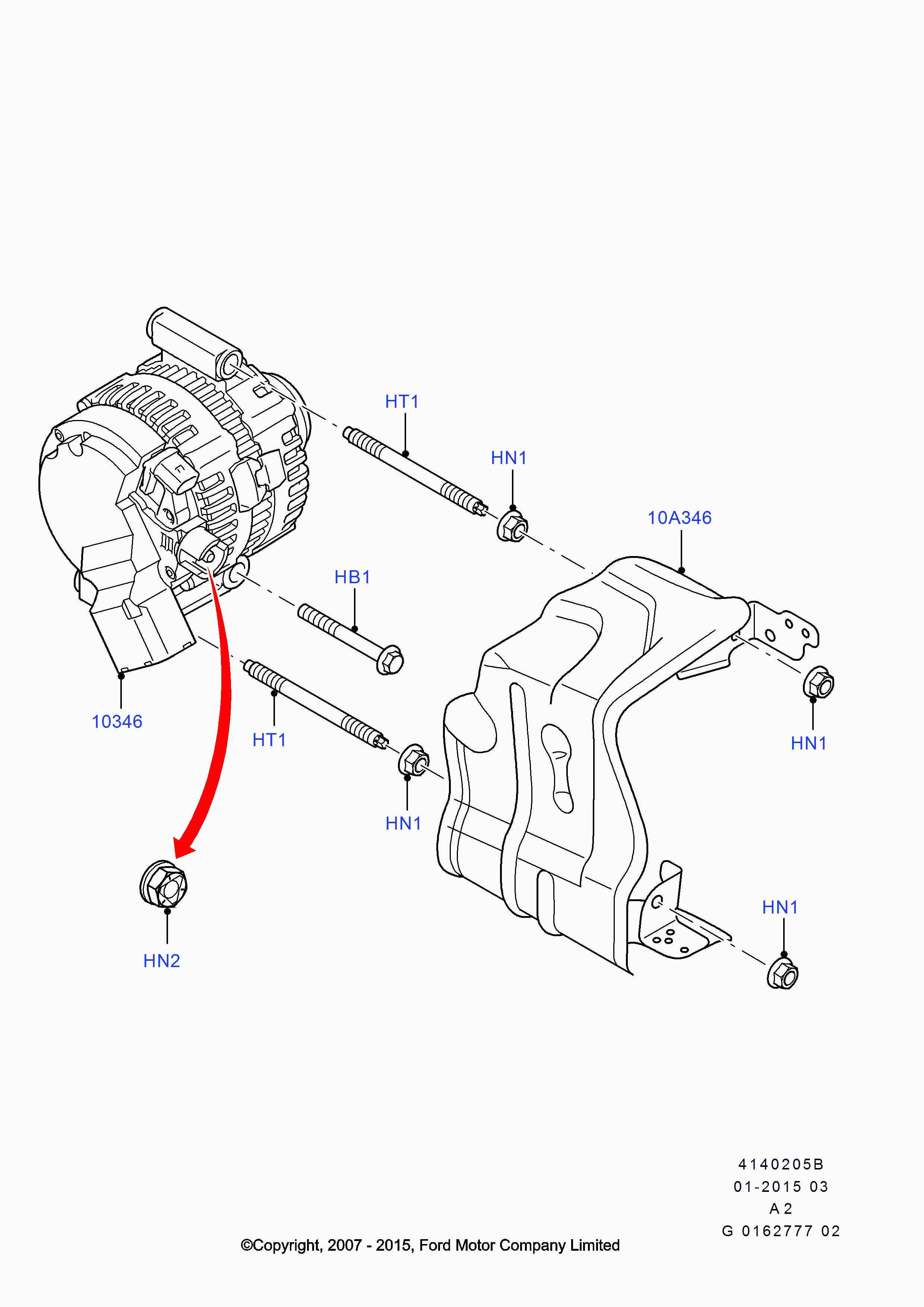 FORD 1 469 391 - Alternatore autozon.pro