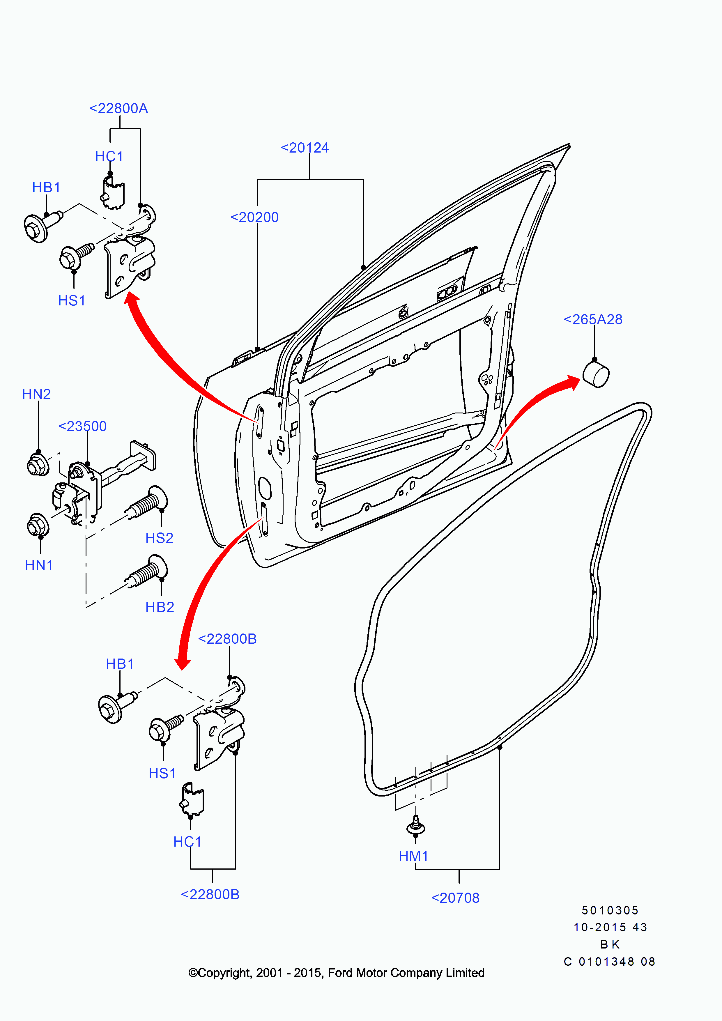 FORD 1388006 - Pannellatura anteriore autozon.pro