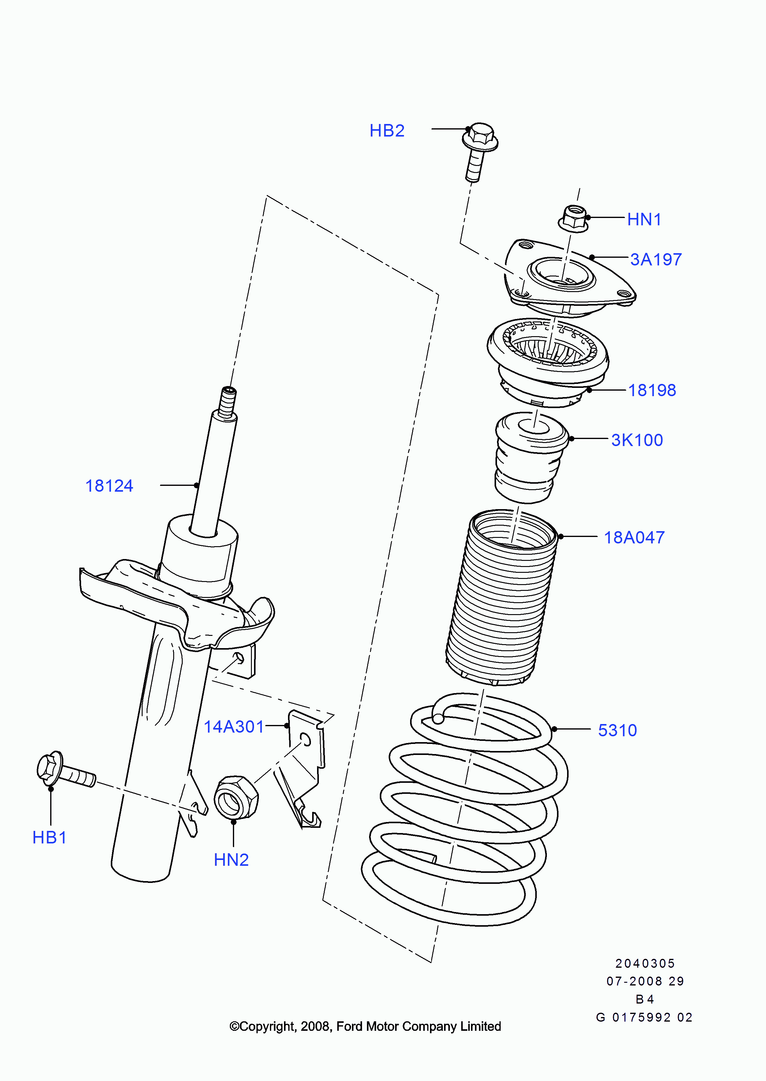 FORD 1570032 - Ammortizzatore autozon.pro